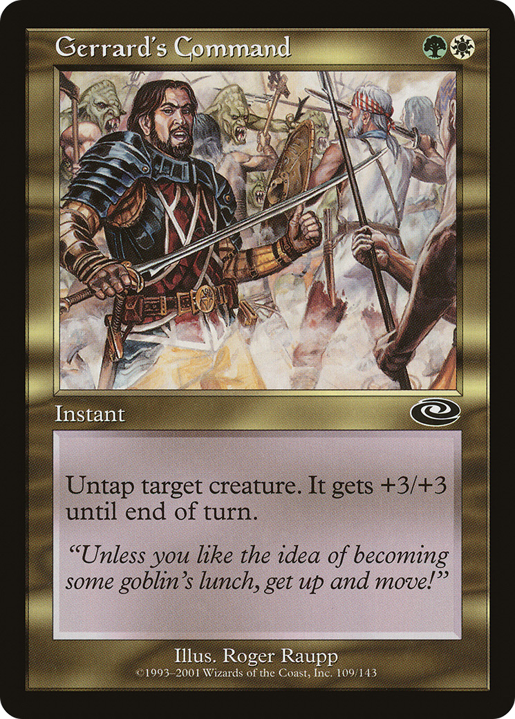 Gerrard's Command (109) Foil - Planeshift