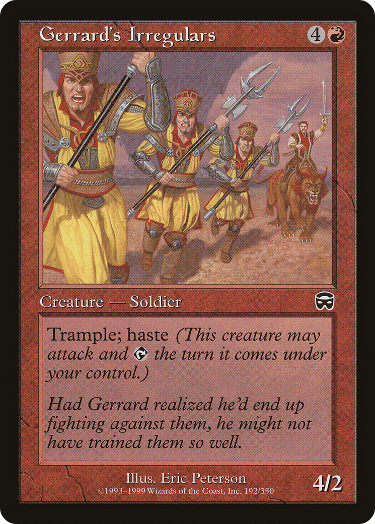 Gerrard's Irregulars (192) - Mercadian Masques