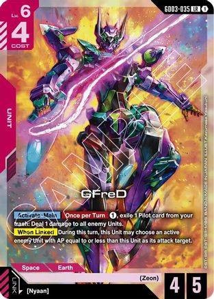GFreD (GD03-035) Holofoil - Steel Requiem
