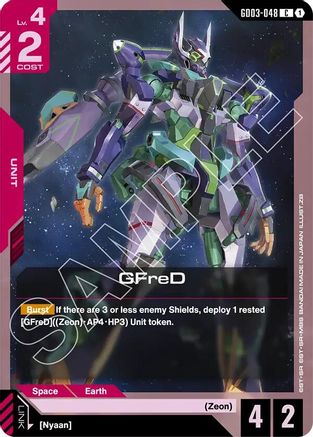 GFreD (GD03-048) - Steel Requiem