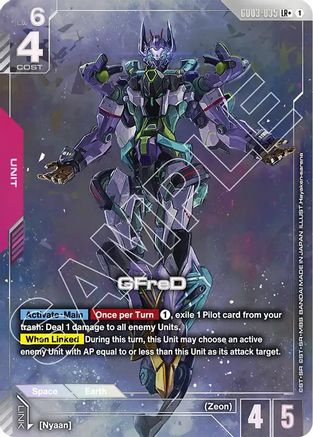 GFreD (LR+) (GD03-035) Holofoil - Steel Requiem