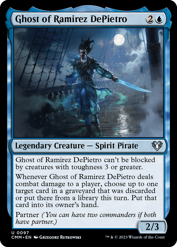 Ghost of Ramirez DePietro (097) Foil - Commander Masters