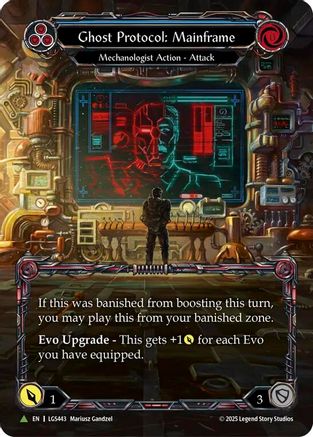 Ghost Protocol: Mainframe (Marvel) (LGS443) Cold Foil - Flesh and Blood: Promo Cards
