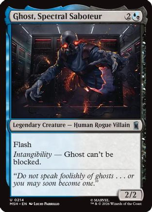 Ghost, Spectral Saboteur (214) - Marvel Super Heroes