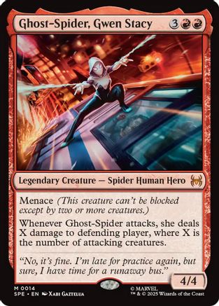 Ghost-Spider, Gwen Stacy (014) Foil - Marvel's Spider-Man: Eternal-Legal