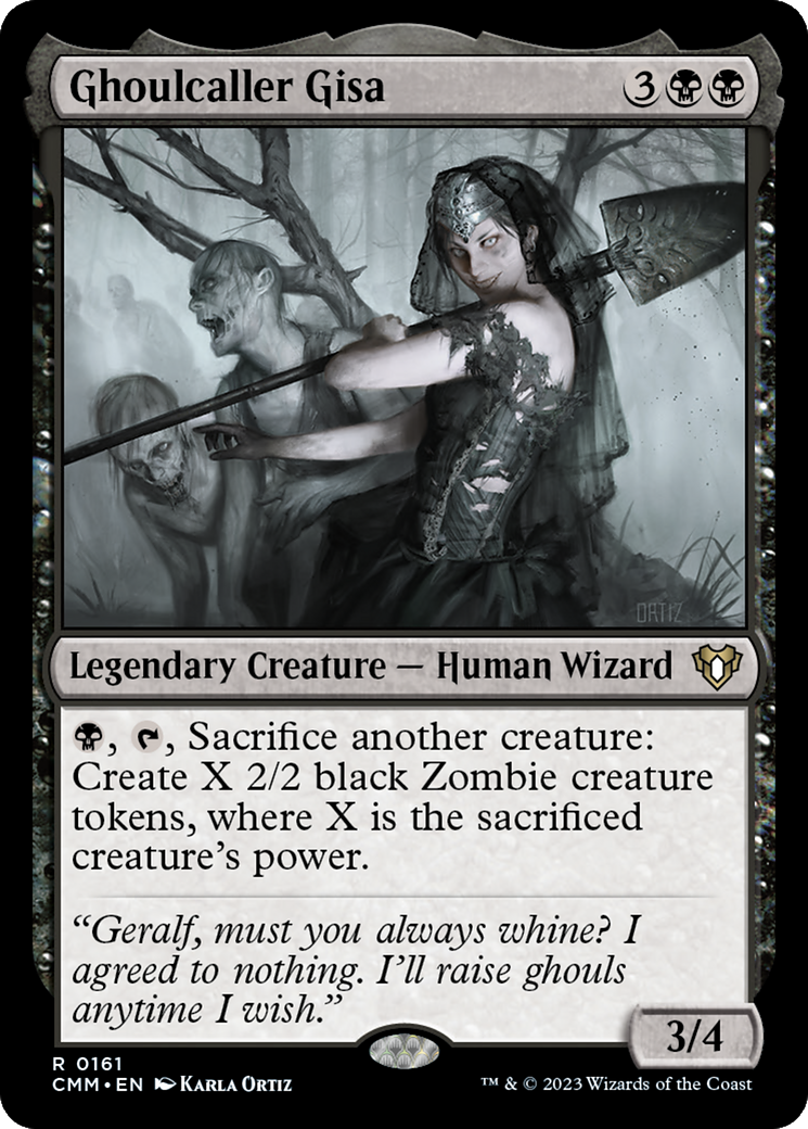 Ghoulcaller Gisa (161) - Commander Masters