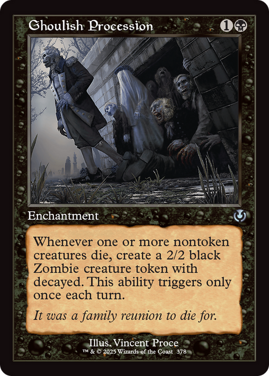 Ghoulish Procession (Retro) (378) - Innistrad Remastered