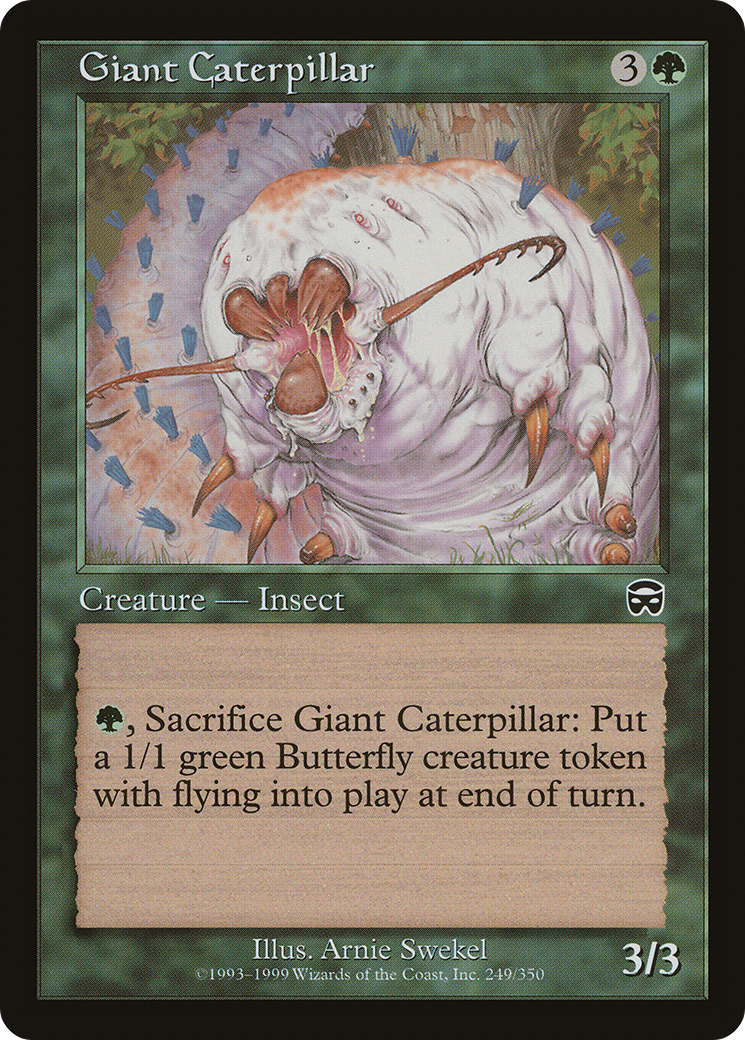 Giant Caterpillar (249) - Mercadian Masques