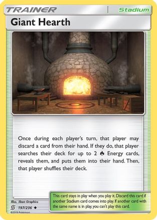 Giant Hearth (197) Reverse Holofoil - Unified Minds