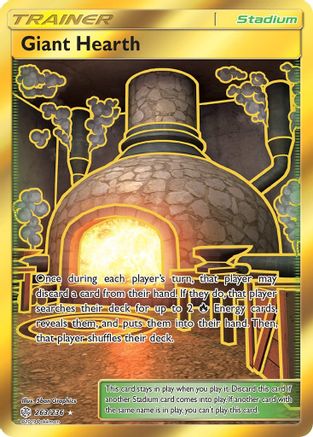 Giant Hearth (Gold) (263) Holofoil - Cosmic Eclipse