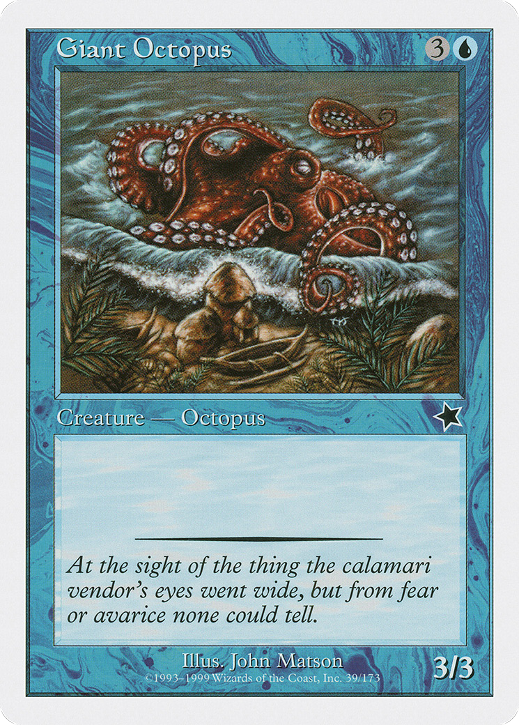 Giant Octopus (039) - Starter 1999