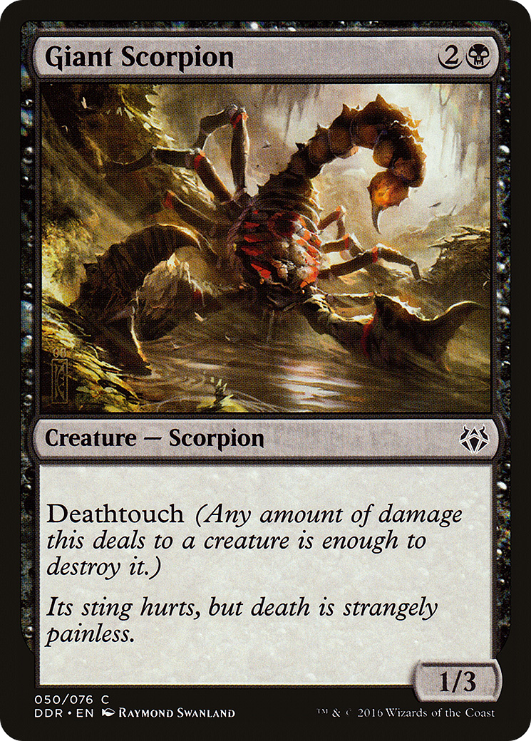Giant Scorpion (050) - Duel Decks: Nissa vs. Ob Nixilis