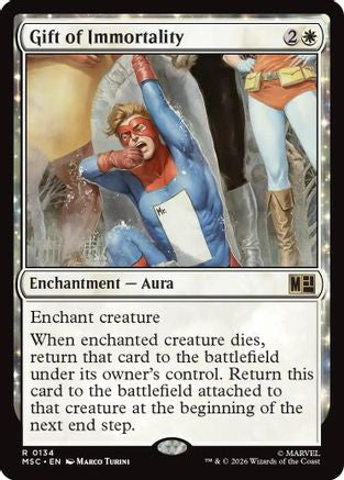 Gift of Immortality (134) - Commander: Marvel Super Heroes
