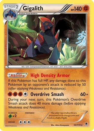 Gigalith (50) Holofoil - Phantom Forces