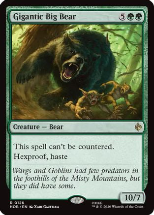 Gigantic Big Bear (126) - The Hobbit
