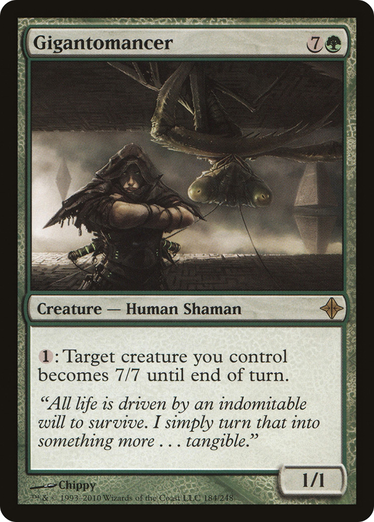 Gigantomancer (184) Foil - Rise of the Eldrazi