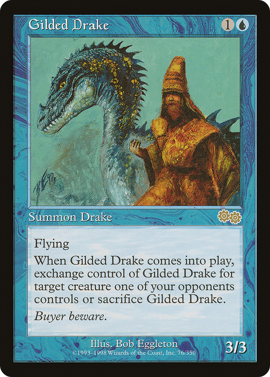 Gilded Drake (076) - Urza's Saga