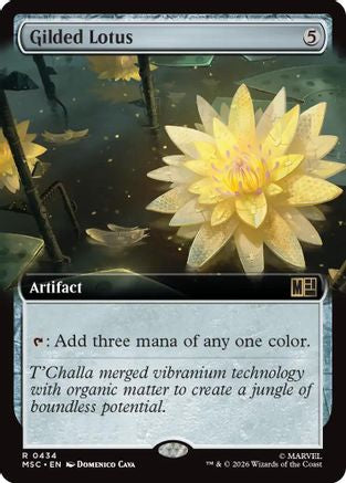 Gilded Lotus (Extended Art) (434) - Commander: Marvel Super Heroes