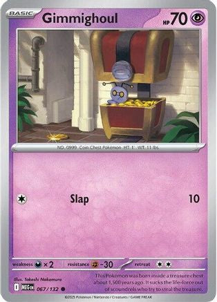 Gimmighoul (67) Reverse Holofoil - Mega Evolution