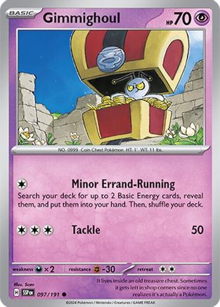 Gimmighoul (97) Reverse Holofoil - Surging Sparks