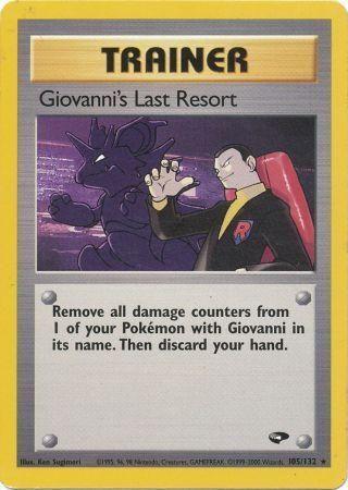 Giovanni's Last Resort (105) (Unlimited) - Gym Challenge