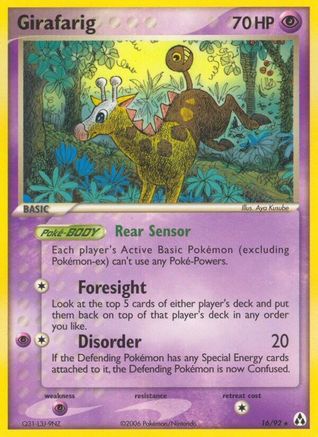 Girafarig (16) - Legend Maker