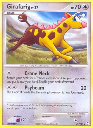 Girafarig (49) - Mysterious Treasures
