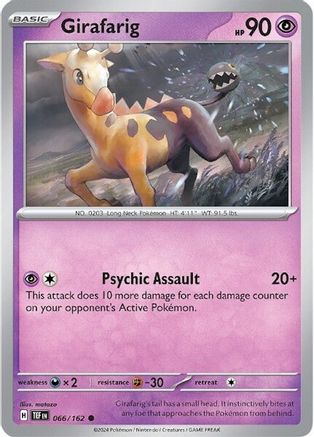 Girafarig (66) - Temporal Forces