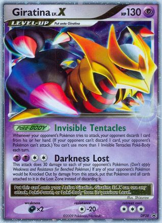 Giratina LV.X (DP38) Holofoil - Black Star Promos
