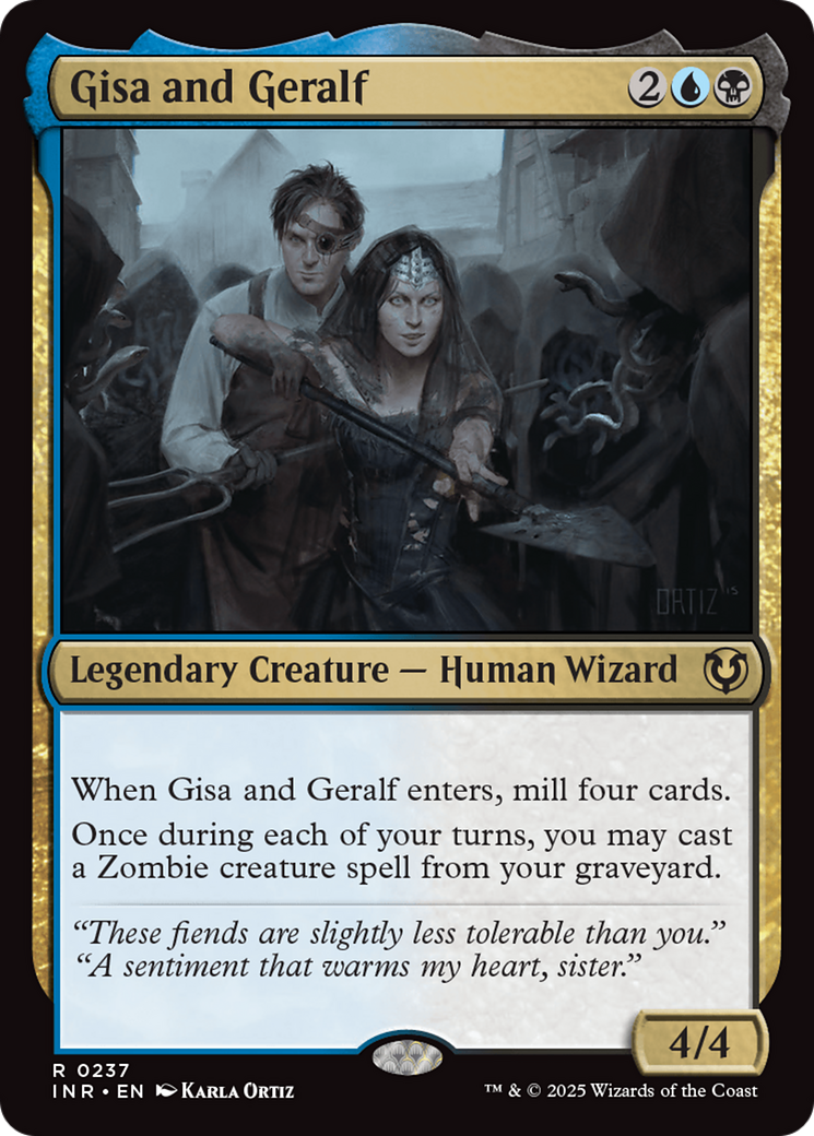 Gisa and Geralf (237) Foil - Innistrad Remastered