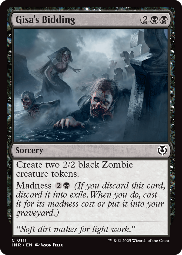 Gisa's Bidding (111) Foil - Innistrad Remastered