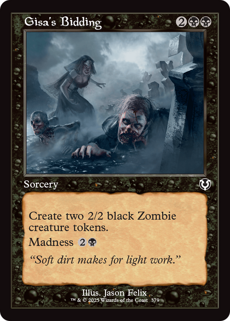 Gisa's Bidding (Retro) (379) Foil - Innistrad Remastered