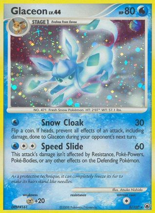 Glaceon (5) Holofoil - Majestic Dawn