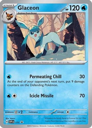 Glaceon (Cosmos Holo) (171) Holofoil - Black Star Promos