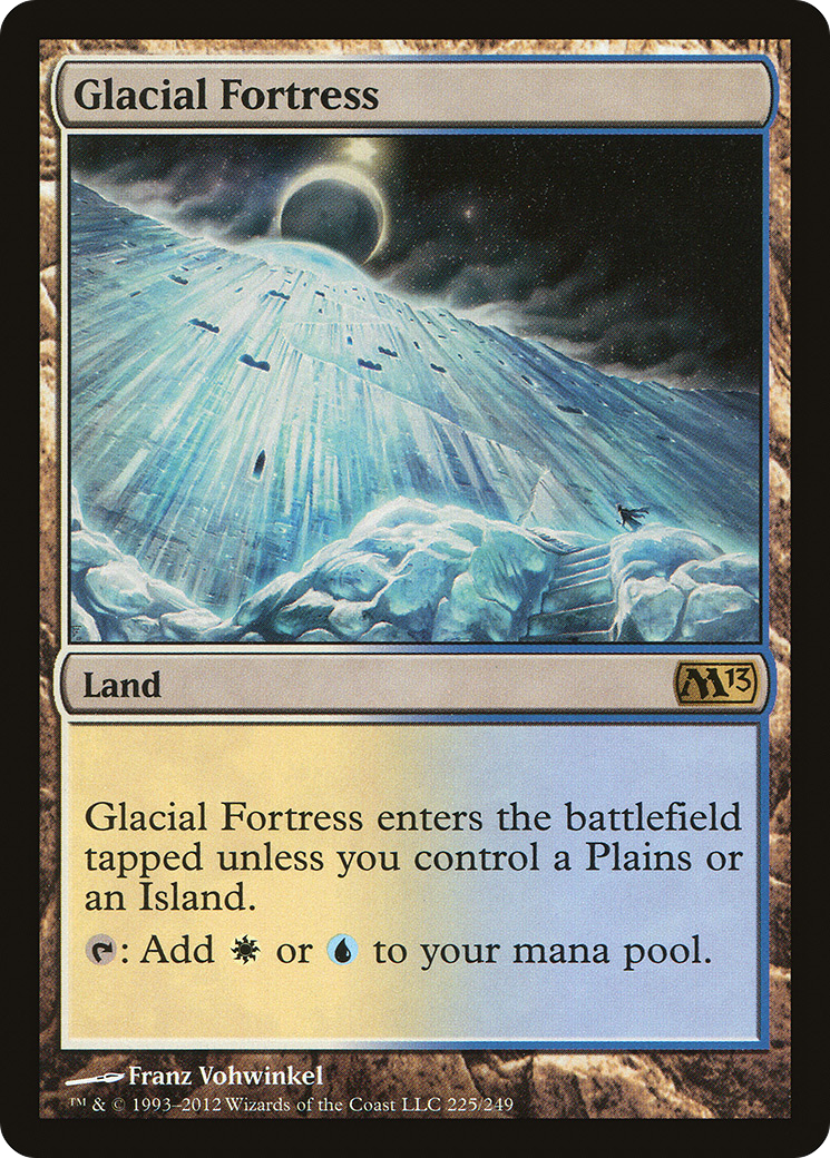 Glacial Fortress (225) Foil - Magic 2013