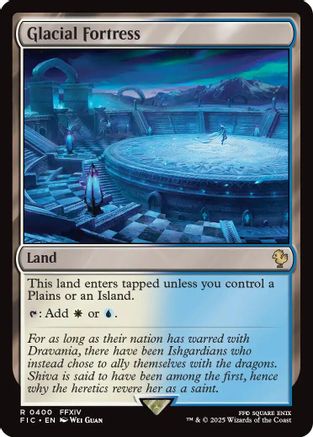 Glacial Fortress (400) Surge Foil - Commander: FINAL FANTASY
