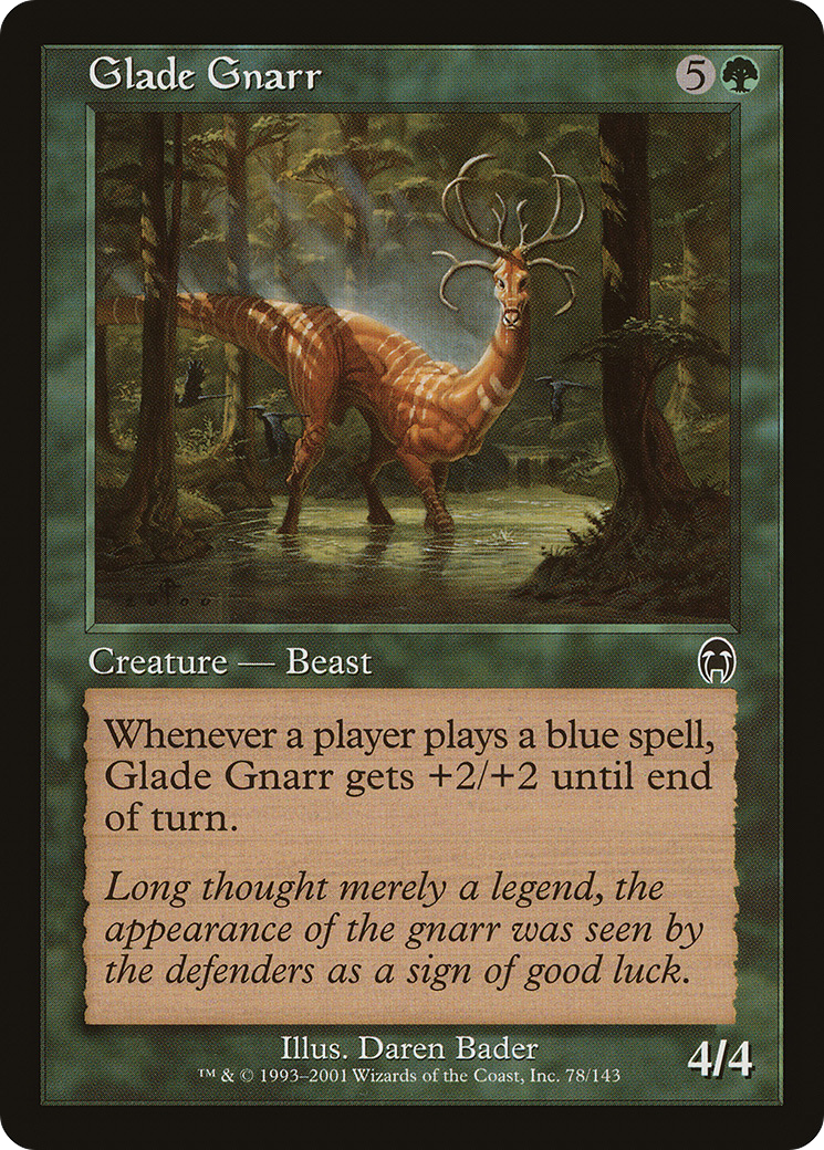 Glade Gnarr (078) Foil - Apocalypse