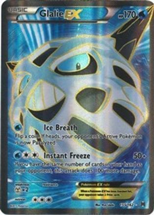 Glalie EX (Full Art) (155) Holofoil - BREAKthrough