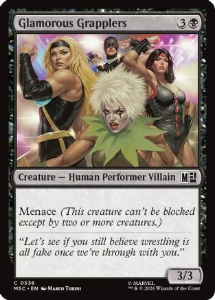 Glamorous Grapplers (536) - Commander: Marvel Super Heroes