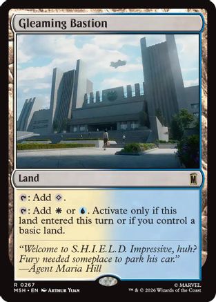 Gleaming Bastion (267) Foil - Marvel Super Heroes