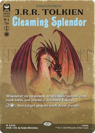 Gleaming Splendor (Book Cover) (239) - The Hobbit