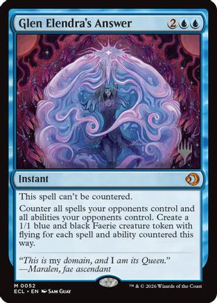 Glen Elendra's Answer (Promo Pack) (052) - Lorwyn Eclipsed