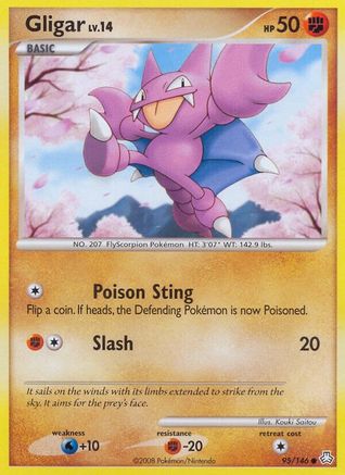 Gligar (95) Reverse Holofoil - Legends Awakened