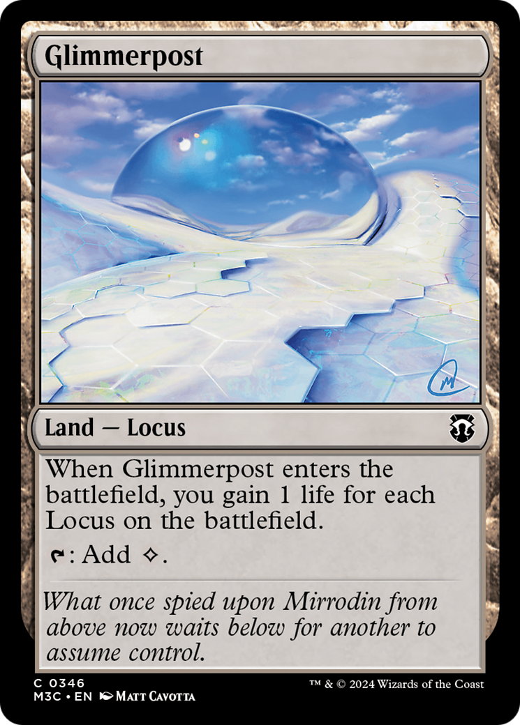Glimmerpost (346) - Commander: Modern Horizons 3