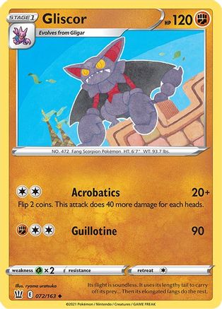 Gliscor (72) - Battle Styles