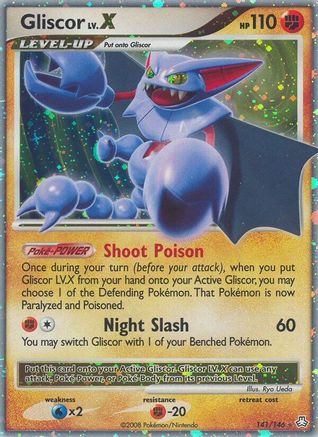 Gliscor LV.X (141) Holofoil - Legends Awakened