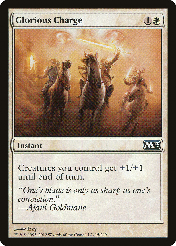 Glorious Charge (015) Foil - Magic 2013