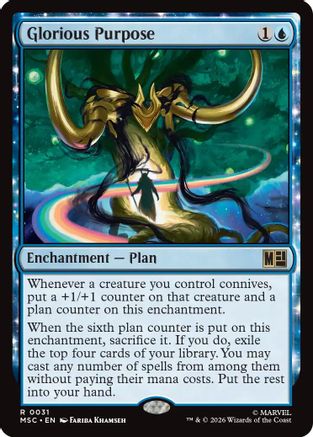 Glorious Purpose (031) - Commander: Marvel Super Heroes