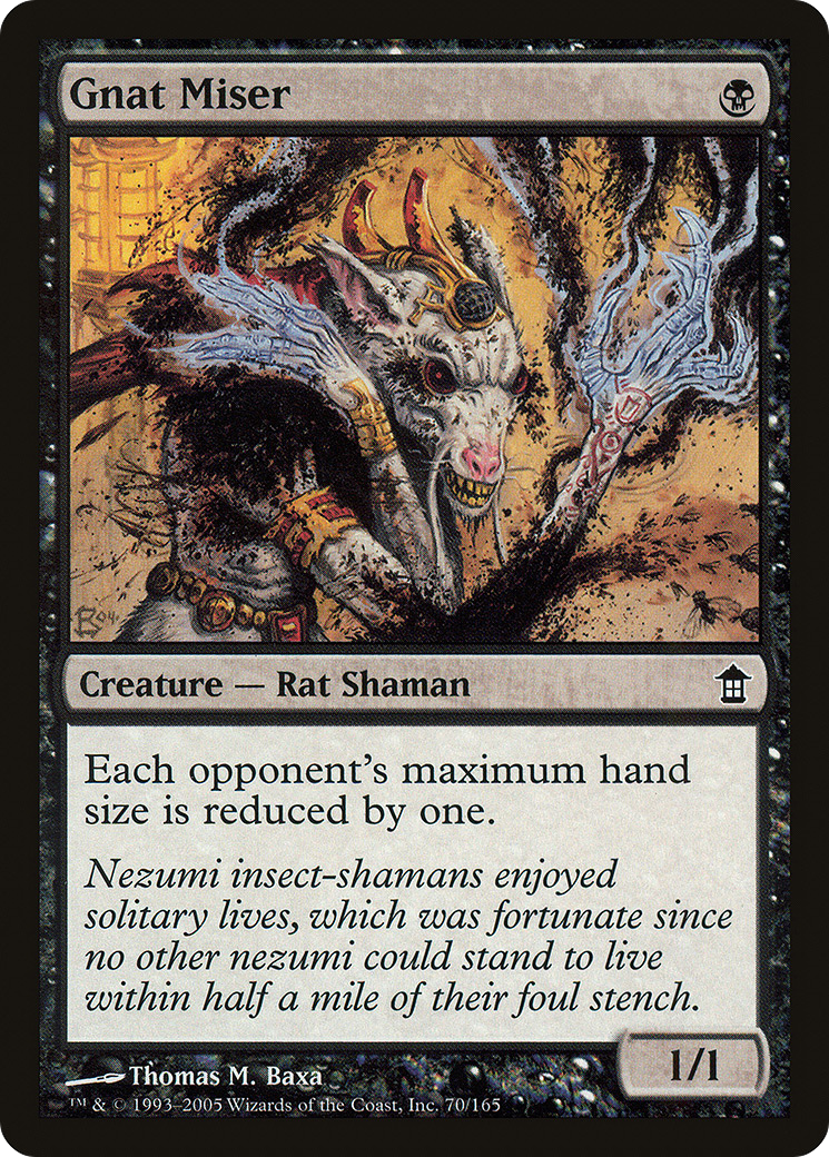 Gnat Miser (070) Foil - Saviors of Kamigawa