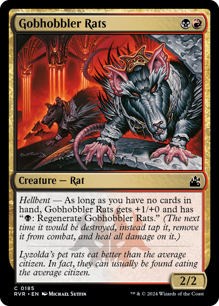 Gobhobbler Rats (185) - Ravnica Remastered
